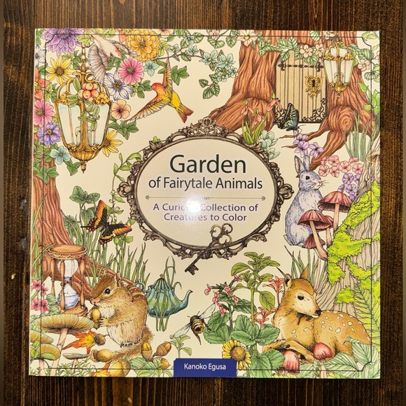 Adult Coloring Books, Set of 5 Secret Garden, Fairy Tales, Princess, Animals NEW - Picture 10 of 11